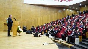 PARLIAMENT SPEAKER ŞENTOP GOT TOGETHER WITH MINISTER ÖZER AND TEACHERS FROM 81 CITIES