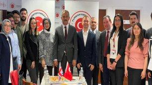 MINISTER ÖZER GOT TOGETHER WITH YLSY SCHOLARSHIP STUDENTS STUDYING IN UK