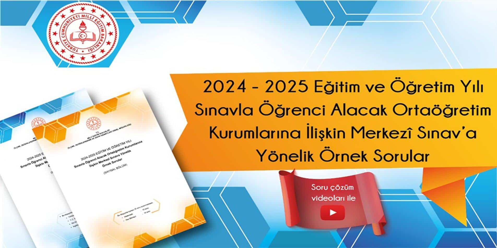 LGS MERKEZÎ SINAVINA YÖNELİK YENİ ÖRNEK SORULARI YAYIMLANDI